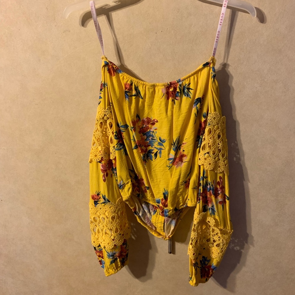 Floral crop top